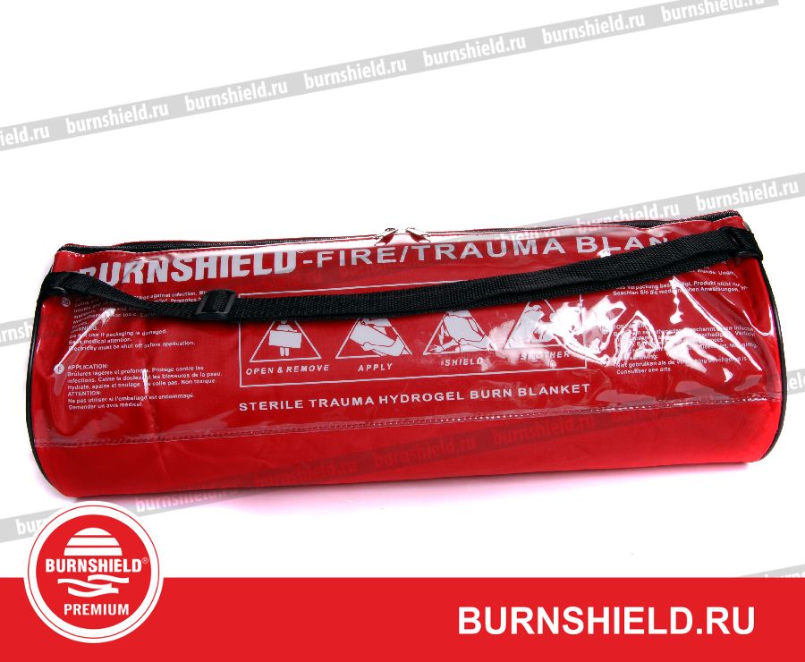 Противоожоговое стерильное одеяло, шерсть, пропитанное гелем BURNSHIELD